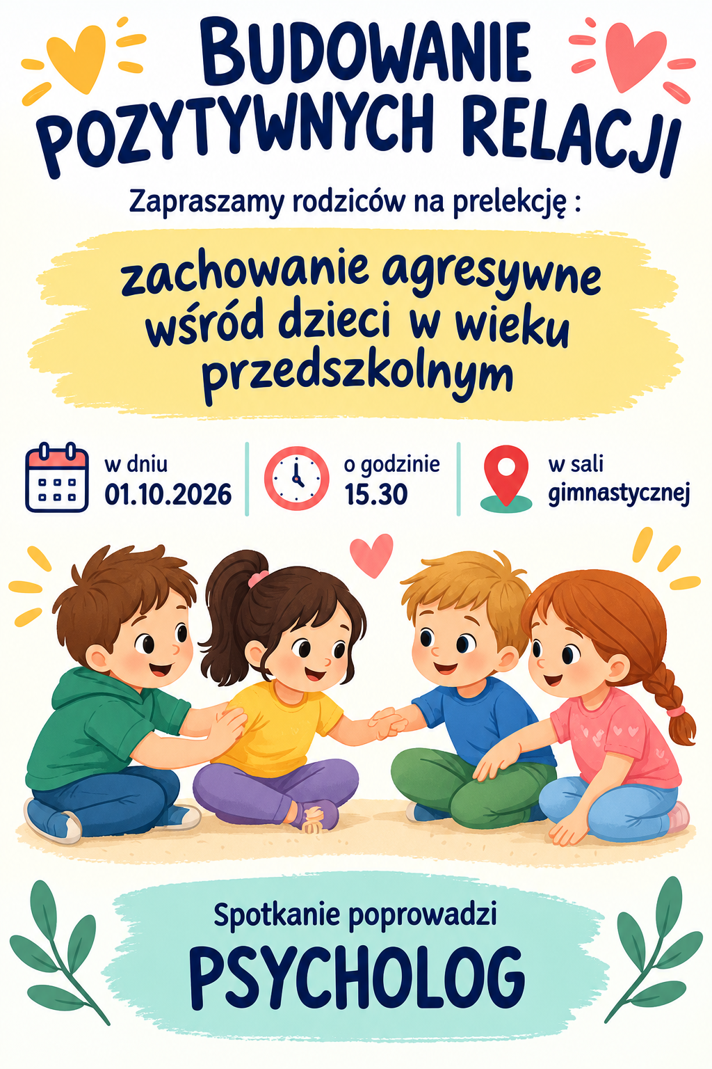 Zdjęcie do artykułu: Prelekcja z Psychologiem